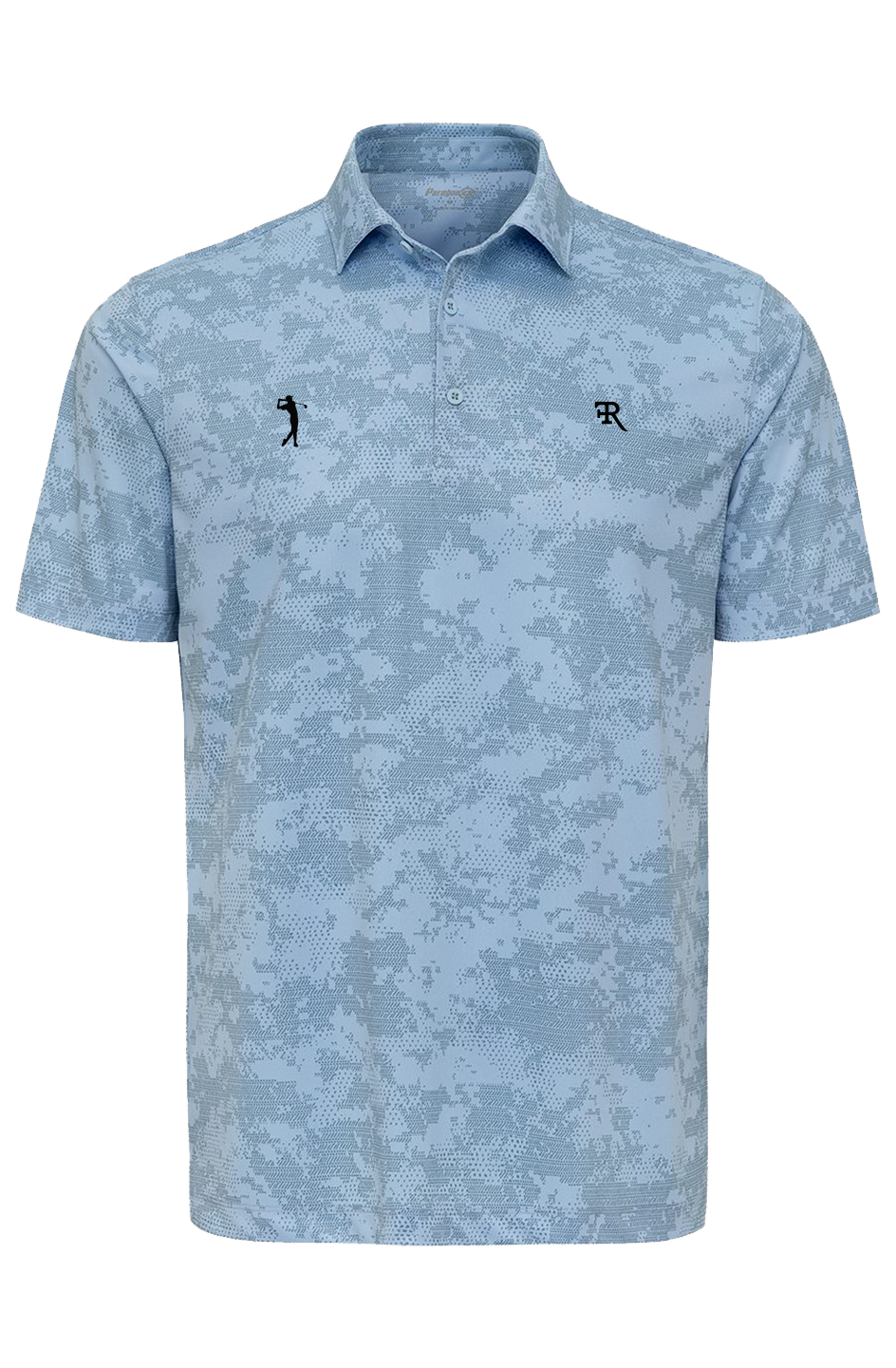 Reflect Sports Golf Printed Polo